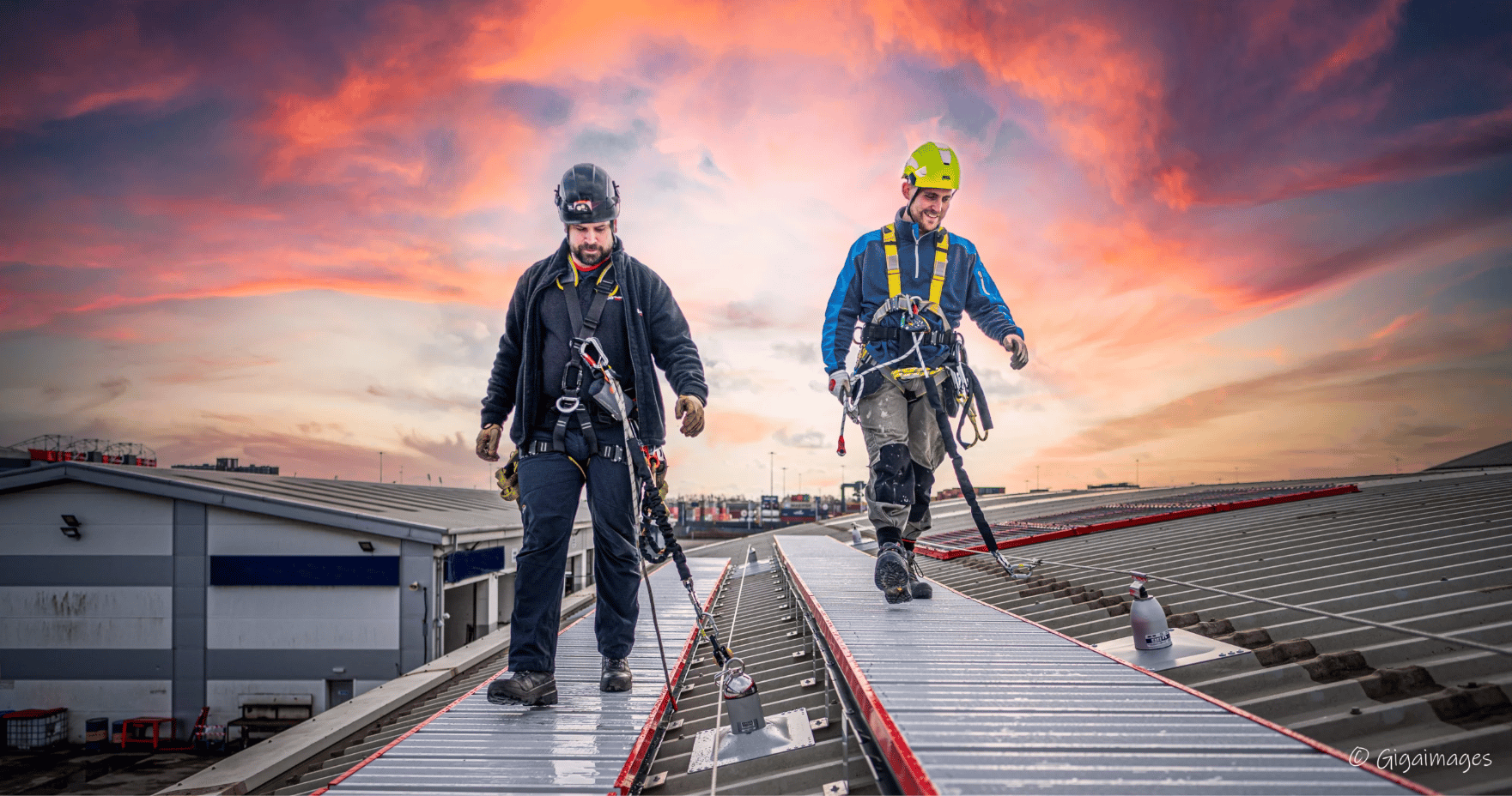 Working at height training at Arco's Trafford Park Safety Centre