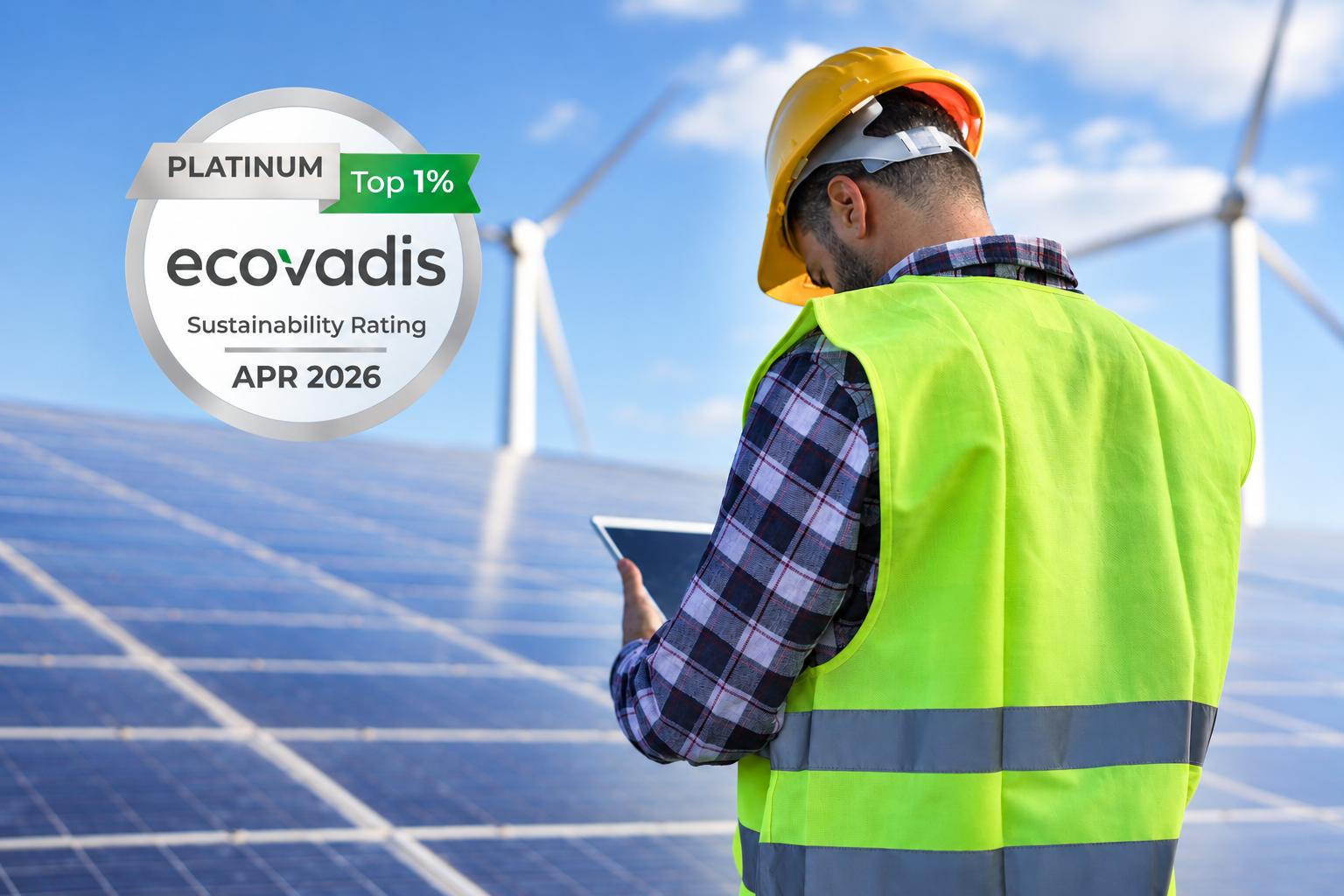 EcoVadis Platinum Sustainability Rating