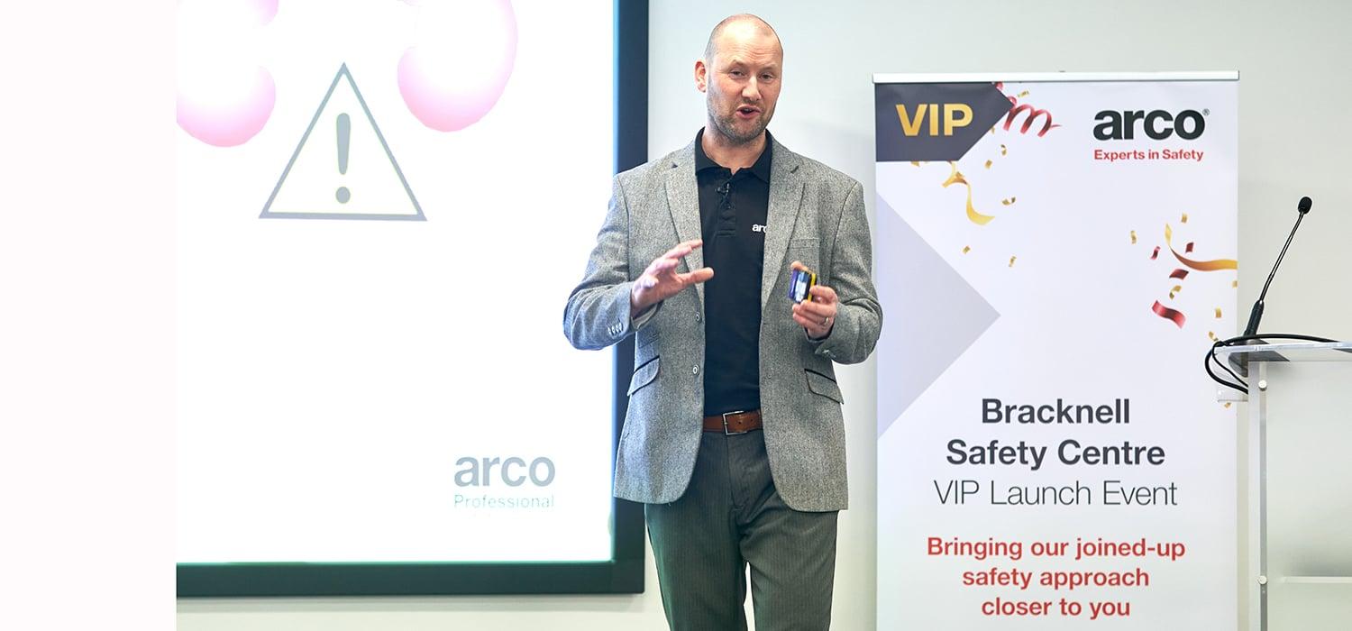 Arco Professional Safety Services VIP Launch Event at its Bracknell Safety Centre