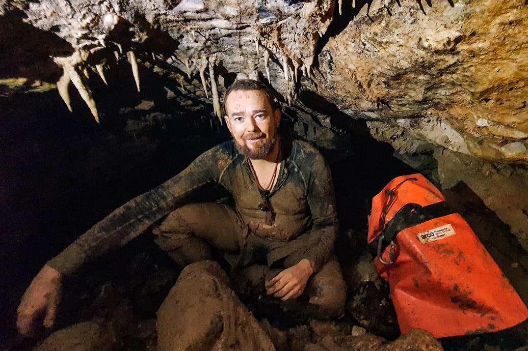 Arco Professional Safety Services Training Instructor Bartek Biela in Mulu Cave, Malaysia