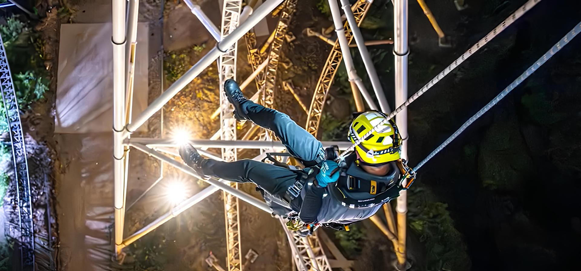 Arco Professional Safety Services rescue from height services at Thorpe Park