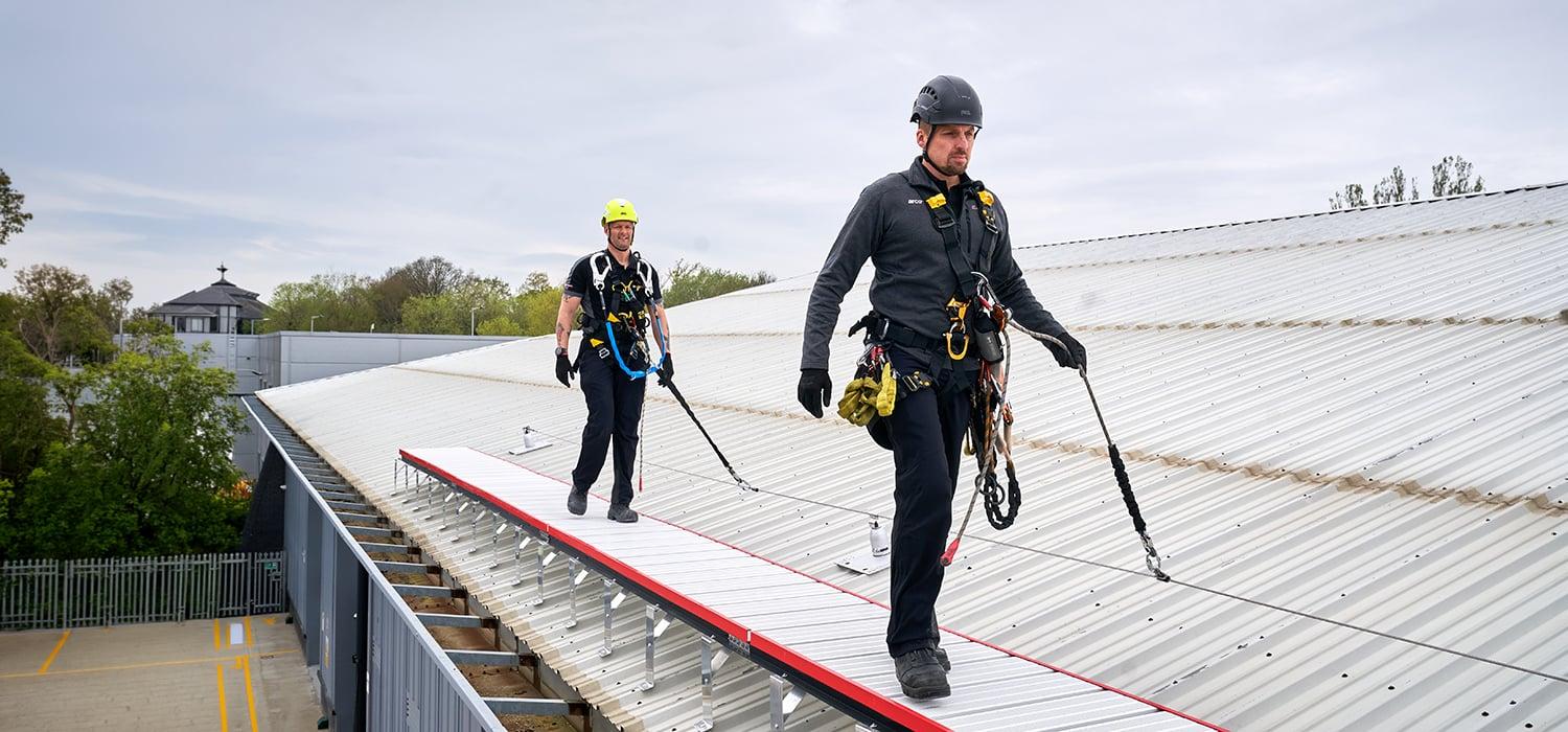 Launching an industry first MATS and EUSR certified blended learning rooftop training course