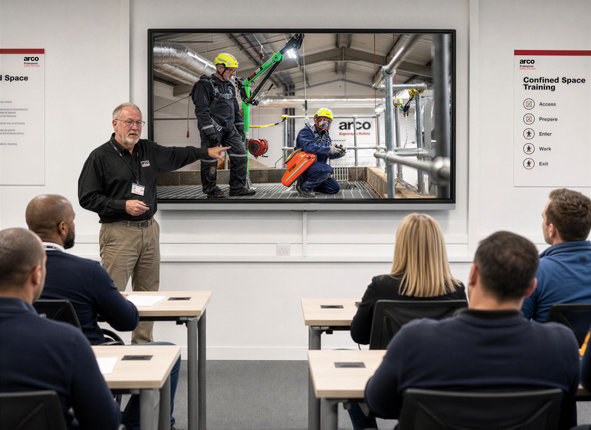 Confined space awareness training