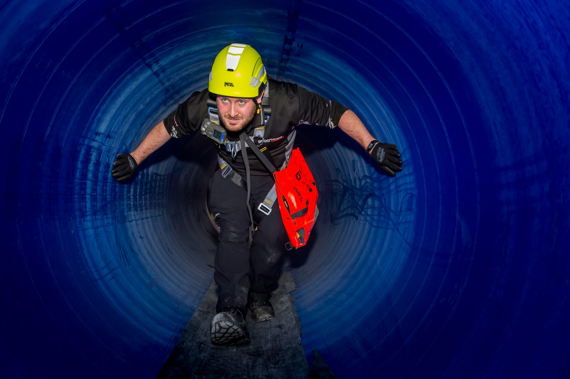 Confined space low risk training