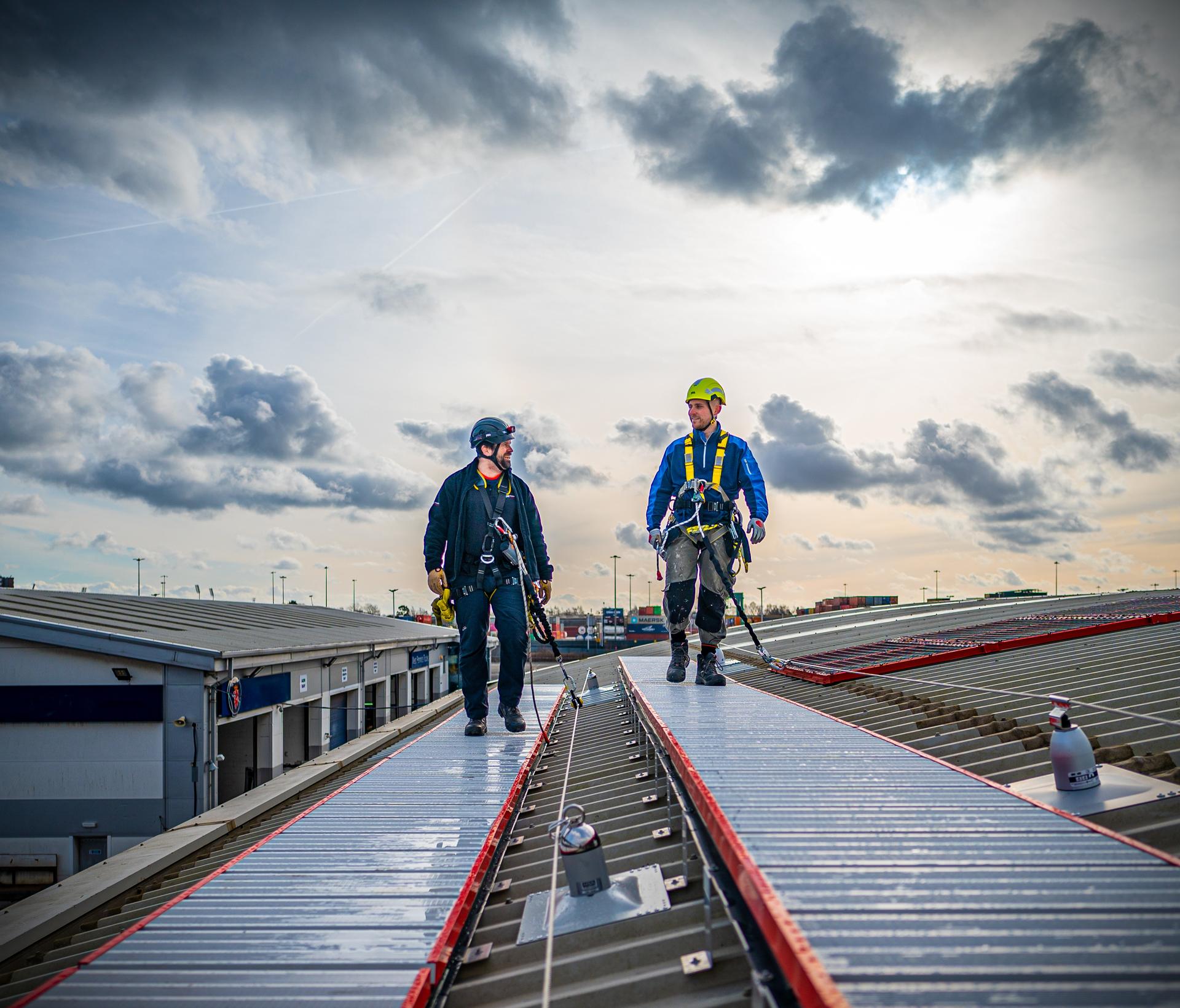 Rooftop safety and access training